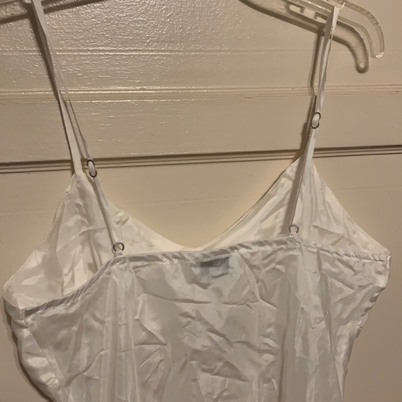MIGUELINA WHITE SILK SLIP NEW - Picture 7 of 7